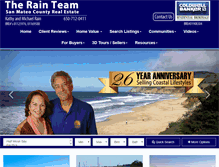 Tablet Screenshot of coastal-realestate.com